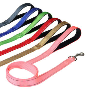 Guinzaglio per Cani di Taglia Grande Personalizzato in Tessuto Pesante a Spina di Pesce - Guinzaglio Riflettente per Esterni con Luce Notturna per Caccia ad Alta Tenacità - Product Image 3