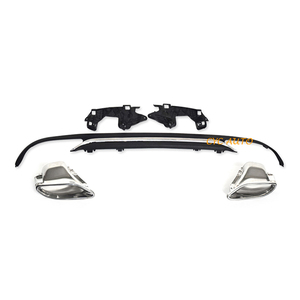 ดิฟฟิวเซอร์ W212 E300 สำหรับ <span class=keywords><strong>Mercedes</strong></span> Benz W212 กันชนหลังรุ่นคลาสสิก ชุดแต่ง ปี 2013 2014 2015 - Product Image 2