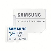 Carte mémoire 100% originale pour Samsung EVO Plus, carte TF SD 64 Go 128 Go 256 Go 512 Go, carte mémoire SD TF U3 V30 4K avec adaptateur