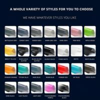 1.52*18m Minuit Violet Super Brillant Métallique Full Body Car Vinyl Wrap Prix Vehicle Wraps