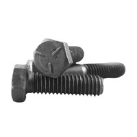 Tornillo de Cabeza Hexagonal UNC UNF Personalizado de Fábrica, Grado SAE 5 y 8, Óxido Negro, Alta Resistencia, Perno Hexagonal Imperial