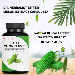 Complément <span class=keywords><strong>d</strong></span>'extrait de melon amer naturel - Soutient la fonction pancréatique et l'équilibre sanguin sain, 100 capsules - Product Image 4