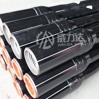 Tuyau de forage pétrolier en acier allié, filetage standard API NC40, pour le forage pétrolier, diamètre 101 mm, épaisseur 8,38 mm