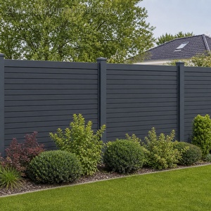 Valla de Privacidad de Aluminio Elegante de 4x8 pies con Recubrimiento en Polvo AAMA, Valla Residencial de Lujo con Modelado 3D para Seguridad Perimetral - Product Image 3