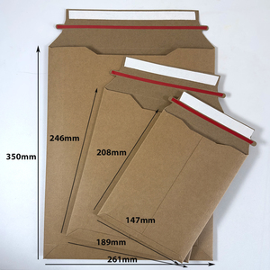 <span class=keywords><strong>Busta</strong></span> per Spedizioni in Carta Kraft Espansa <span class=keywords><strong>A4</strong></span> Personalizzata, Biodegradabile, Marrone, Riciclabile, per Documenti e Invii Postali - Product Image 5