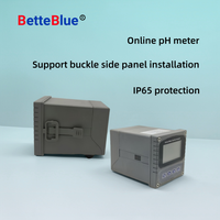 BetteBlue Industrial Online pH Meter Sensor Single Salt Bridge 0.6MPA Monitor untuk Kolam Renang dan Air Limbah