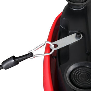 Plataforma Vibratoria Vertical Roja Lumina In-33 con Pantalla LCD de 110V - Product Image 5