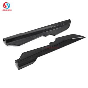 Jupes latérales en gros d'usine pour Chevrolet <span class=keywords><strong>Corvette</strong></span> C8 Stingray 2020-2023, style 5VM, en ABS noir brillant, kit carrosserie - Product Image 2