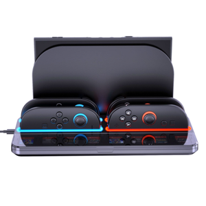 Support de charge avec stockage de carte de jeu pour Nintendo <span class=keywords><strong>Switch</strong></span> 2 Station de charge de contrôleur pour <span class=keywords><strong>Switch</strong></span> 2 Joypad Station de charge rapide - Product Image 2