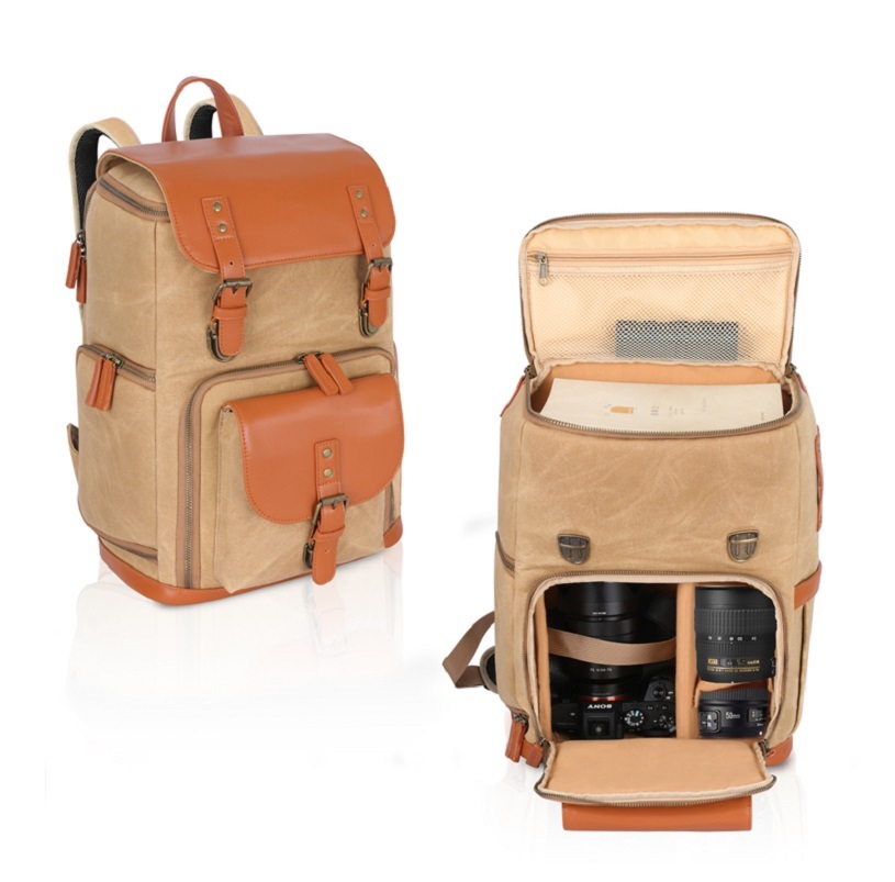 best canvas backpacks for travel Gonex Vintage Backpack 49050 Featuring a padded laptop colaxi Fishing Backpack Fishing color:BFL