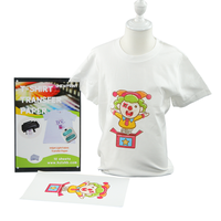 Papel de Transferencia Térmica A3 UNEWPRINT para Impresoras de Inyección de Tinta, Tela de Algodón Ligera, Camisetas DIY