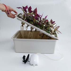 <span class=keywords><strong>Culture</strong></span> hydroponique sans sol fleur de légume de bureau élèvent des lumières spectre complet pour les plantes de panier aquaponique <span class=keywords><strong>LED</strong></span> pour une floraison optimale - Product Image 4