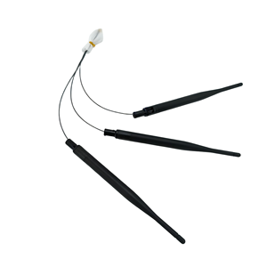 CYXTEK High Gain 2.4G WiFi Omnidirectional Rubber Duck <strong>Antenna</strong> Black Male Right-angle Connector 50ohm Pure Copper Gold Plated - Product Image 2