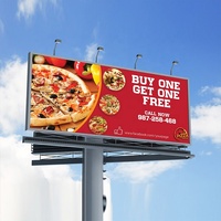 Panneau d'affichage numérique extérieur LED, panneau géant, pour la publicité, P6 P8 P10