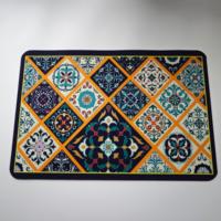 Tapis de bain en boue de diatomée à séchage rapide, super absorbant, antidérapant, pliable, pour salle de bain, douche, maison et cuisine