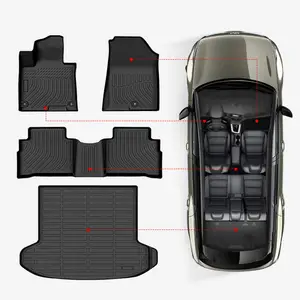 Matras Lantai Mobil 3d 5D TPE, Matras Lantai Mobil untuk Mitsubishi Montero Pajero Sport Xpander Mirage G4