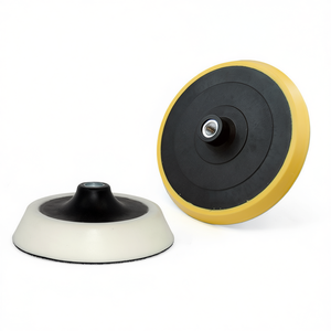 Almohadillas de pulido de poliuretano de 100 mm, amarillas y negras, para el detallado de automóviles - Product Image 2