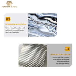 304 316 goffrato struttura decorativa in acciaio inox lamiera di <span class=keywords><strong>miglio</strong></span> grani piccole gocce di pioggia per la scuola ospedale 5WL 6WL goffrato - Product Image 4