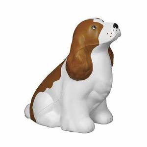 Jouet anti-stress amusant en forme de chien en PU avec impression personnalisée - Product Image 1