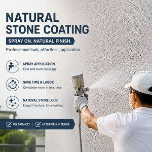 Pintura en Aerosol con Efecto Piedra Real <span class=keywords><strong>de</strong></span> Uso Profesional y Calidad Comercial para Equipos <span class=keywords><strong>de</strong></span> Pintores Profesionales - Product Image 2