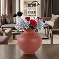 Großhandel moderne Wohnkultur Eisen Blumenvase hand gefertigte verzinkte Metall für Esszimmer Hochzeit Deko handgemachtes modernes Zuhause
