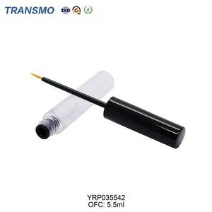 Flacon de sérum pour cils 5,5 ml, flacon d'eye-liner noir en gros, flacon de gel pour eye-liner rond vide 5,5 ml avec pinceau - Product Image 3