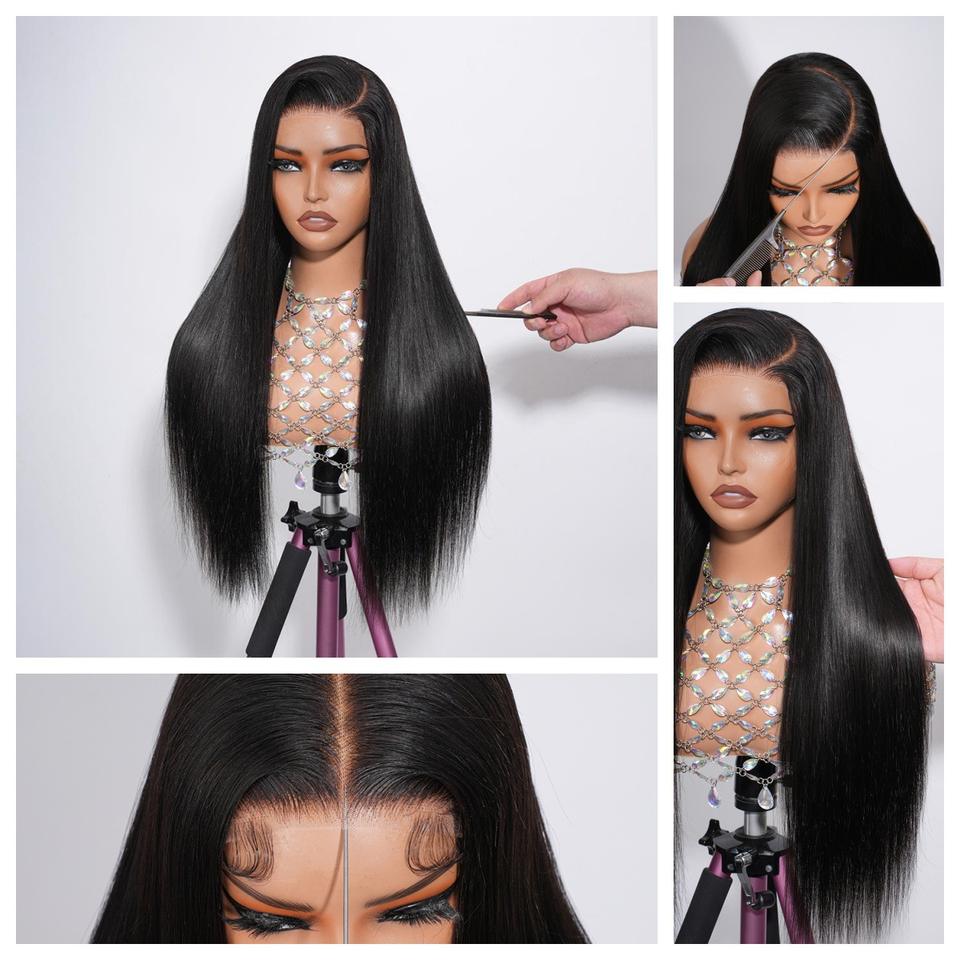 13x6 Glueless Hd Lace Frontal Wig Vietnamese Raw Hair Wigs Human Hair ...