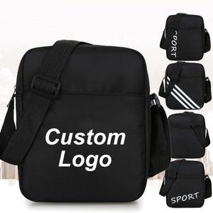 Bolso Bandolera Personalizado 0717 con Logotipo, Diseño de Letras y Cadenas, Impermeable, Unisex, para Hombre, para Uso en Exteriores - Product Image 2