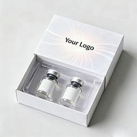 Boîte cadeau personnalisée pour flacons de 3 ml, 5 ml, 10 ml, avec étiquettes, plateau d'insertion, tiroir, support en plastique, fermeture magnétique, personnalisable