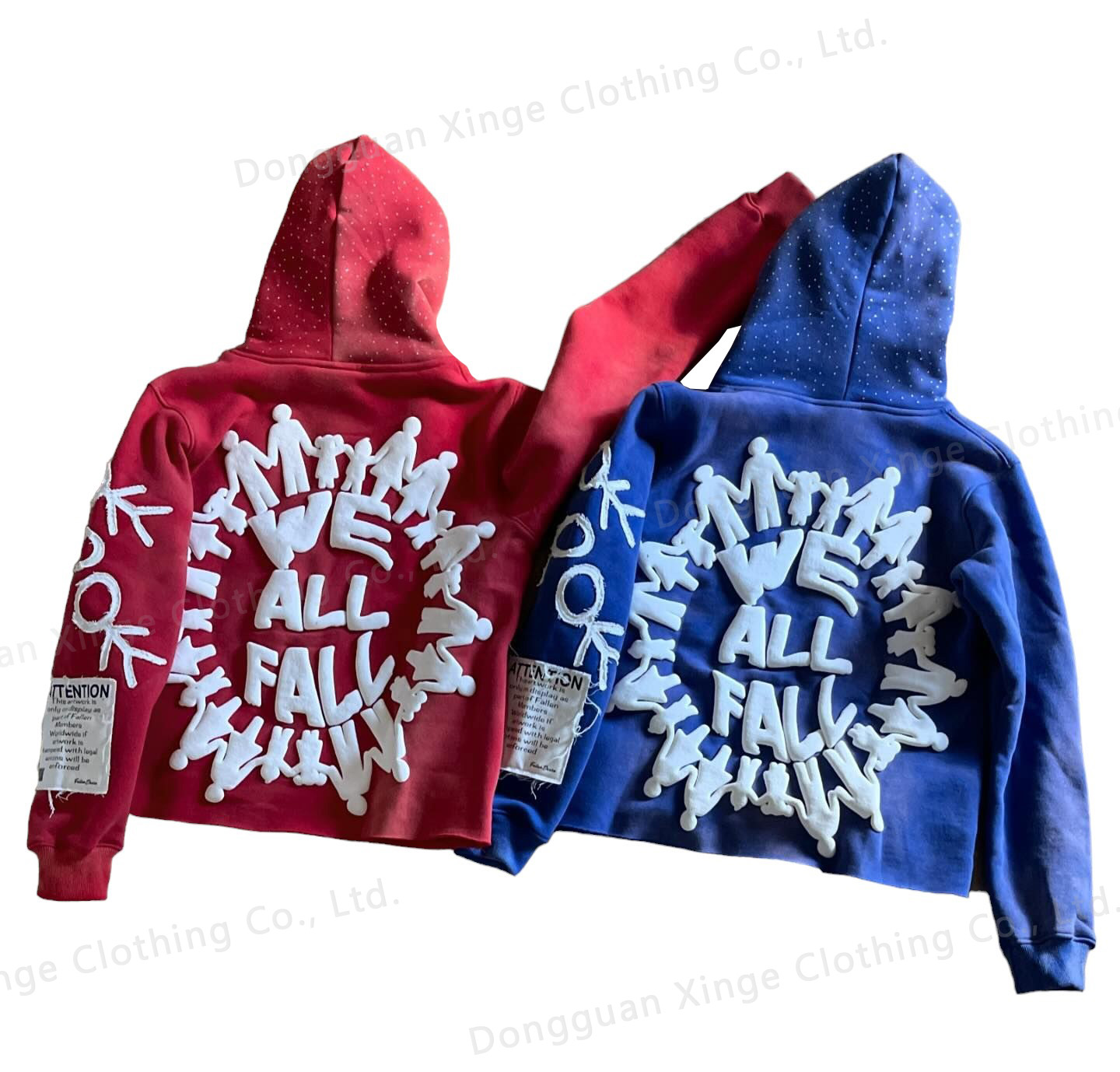 [ EZKATON ]★BURST HEAVY COTTON HOODIE DHgate.com:Y2K Rhinestone Skeleton Hoodie - Oversized Zip Up
