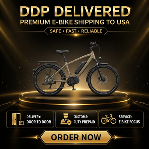 Nouveau VTT électrique EUROBIKE 500W 750W avec porte-bagages arrière, batterie lithium 48V, vélo électrique pour adultes, livraison DDP aux États-Unis - Product Image 6