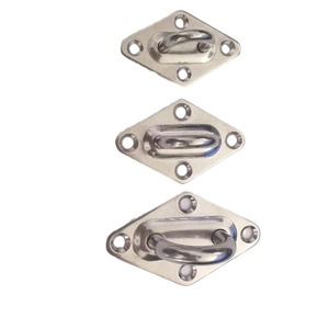 Cierre de Puerta en Forma de Diamante de Acero Inoxidable 304 316, Herraje Marino, Hebilla de Fijación, Ojal Colgante para Uso en Barcos - Product Image 5