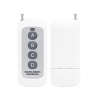 Interrupteur à distance sans fil universel certifié CE RoHS FCC 1000m 1527 pour maison intelligente, ouvre-porte de garage, volet roulant