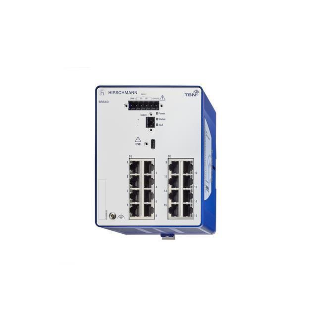 New And Original BRS40-16TX-B MANAGED INDUSTRIAL SWITCH FOR DI Networking Solutions/Switches, Hubs