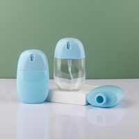 Flacon pulvérisateur de parfum 50 ml, répulsif anti-moustiques, eau florale, rechargeable, en PP, avec pompe, emballage boîte/sac