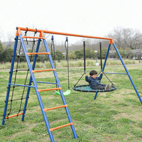 Set Altalena in Lega Zoshine per Bambini di 4 Anni, Attrezzatura per Parco Avventura e Fitness all'Aperto