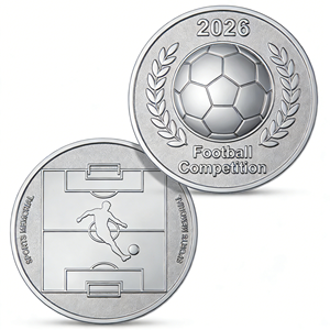 Moeda Comemorativa de Futebol em Liga Dura Antiferrugem para Árbitros de Jogos e Treinamentos - Product Image 1