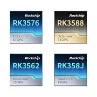 Procesador RK3576 Rockchip de Ocho Núcleos, NPU de 6 TOPS, Decodificador de Video 8K, Chip de Circuito Integrado ARM