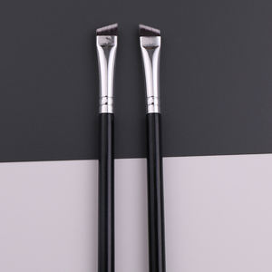 Pincel Delineador de Cejas en Ángulo Profesional Personalizado, Cerdas Veganas, Superfino, Precisión, Pincel Individual para Tinte de Cejas - Product Image 1
