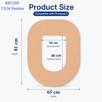 Patchs adhésifs personnalisés sans latex pour capteur CGM Omnipod 5, imprimés sur mesure, motif dessin animé, pour enfants, marque privée OEM