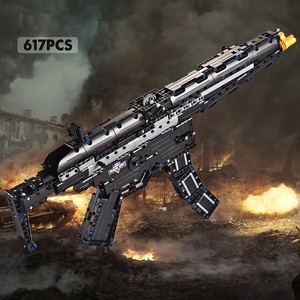 C81006 Cada City Technical <span class=keywords><strong>MP5</strong></span> Gun Arma DIY Brick Sets Juguete militar Juguetes de bloques de construcción para niños Game Gun - Product Image 2