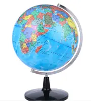 الكلاسيكية سطح المكتب الغزل غلوب الجغرافية التدريس التفاعلية العالم خريطة غلوب البلاستيك مجسم للكرة الأرضية على حامل معدني