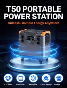 Sistema de Almacenamiento de Energía Doméstico Todo en Uno T50 5000WH UPS con Energía Solar, Suministro de Energía de Emergencia MPPT HC (OEM/ODM) - Product Image 5