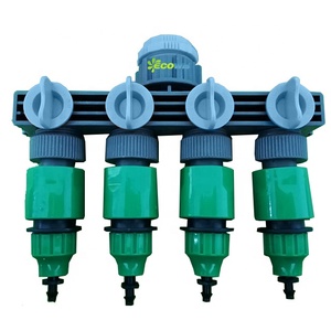 Bộ chuyển đổi ống nước vườn vòi vòi van đầu nối bộ chia vòi nước kết nối tưới nước tưới vườn 4 chiều - Product Image 1