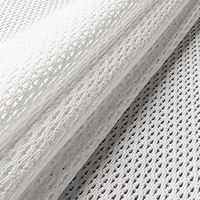 Tissu en maille sergé 100 % polyester tricoté chaîne, respirant, imperméable, résistant aux déchirures, écologique, couleur personnalisée, pour empeigne de chaussure, certifié