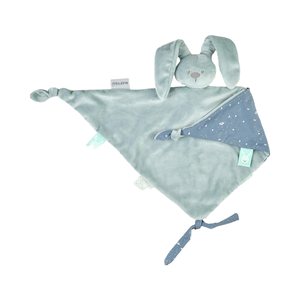 Couverture bébé Nattou Lapin Lumineuse, Couette qui brille dans le noir, motif floral, super douce, 75x100cm, Polyester Coton <span class=keywords><strong>Lapidou</strong></span> Turquoise - Product Image 1