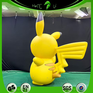 Beau modèle de dessin animé gonflable géant en PVC <span class=keywords><strong>Pikachu</strong></span> pour décoration d'activités <span class=keywords><strong>Pikachu</strong></span> gonflable personnalisé - Product Image 4