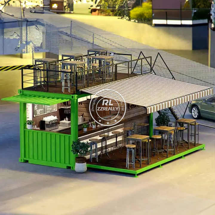 Luxury Container Bar Shop 20ft -Prefab Shipping Container