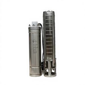 High Quality High Pressure 2 HP <b>Solar</b> Submersible DC <b>Pump</b> with Metal Construction for Deep Borewell and Farm Irrigation Systems - Product Image 1