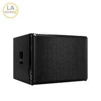 Subwoofer actif DHL38A de 18 pouces, 136 dB, 30 Hz-120 Hz, pour la location de tournées et le sonorisation des clubs